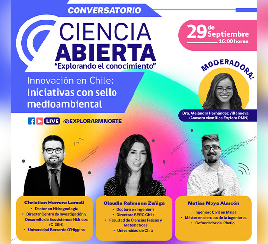 V Conversatorio de Ciencias Abierta – Innovación en Chile: Iniciativas con sello medioambiental - Centro de…
