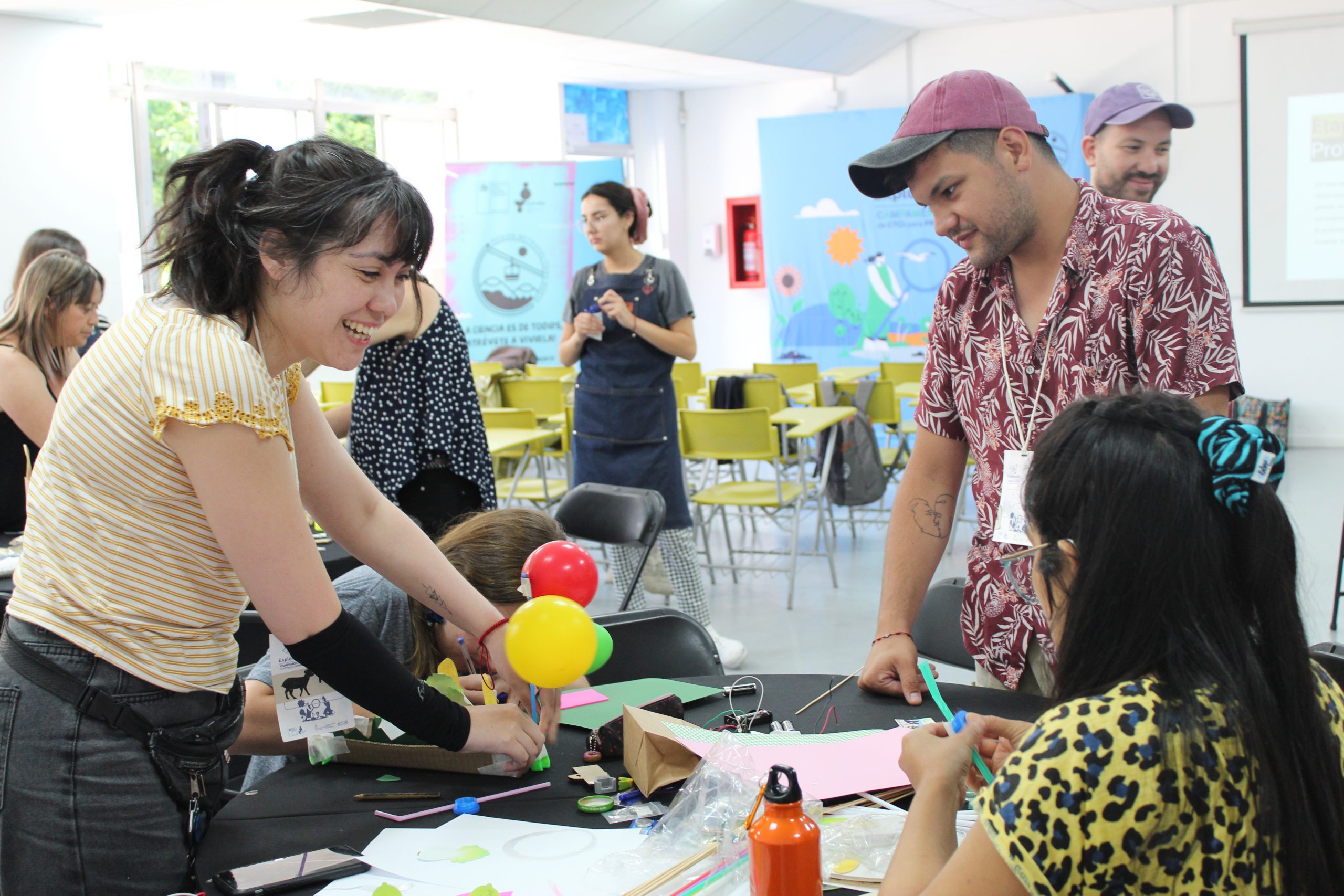 “El Campamento Explora VA! nos hace rencantarnos con nuestra vocación y nos empodera” - Educación científica