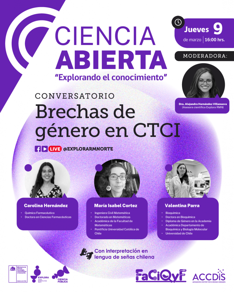 Nuevo conversatorio en el marco de la conmemoración del #8M ¡Te esperamos!…
