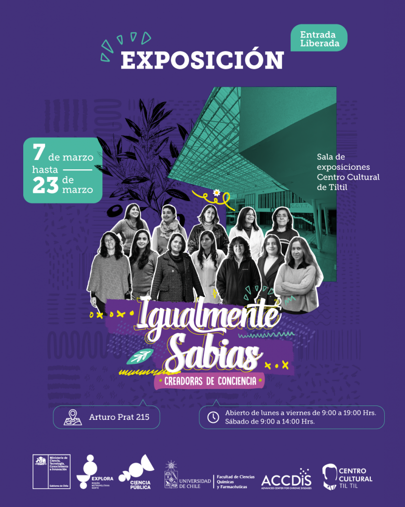 Nuevas direcciones para visitar la exposición “Igualmente Sabias” durante marzo - Centro de investigación
