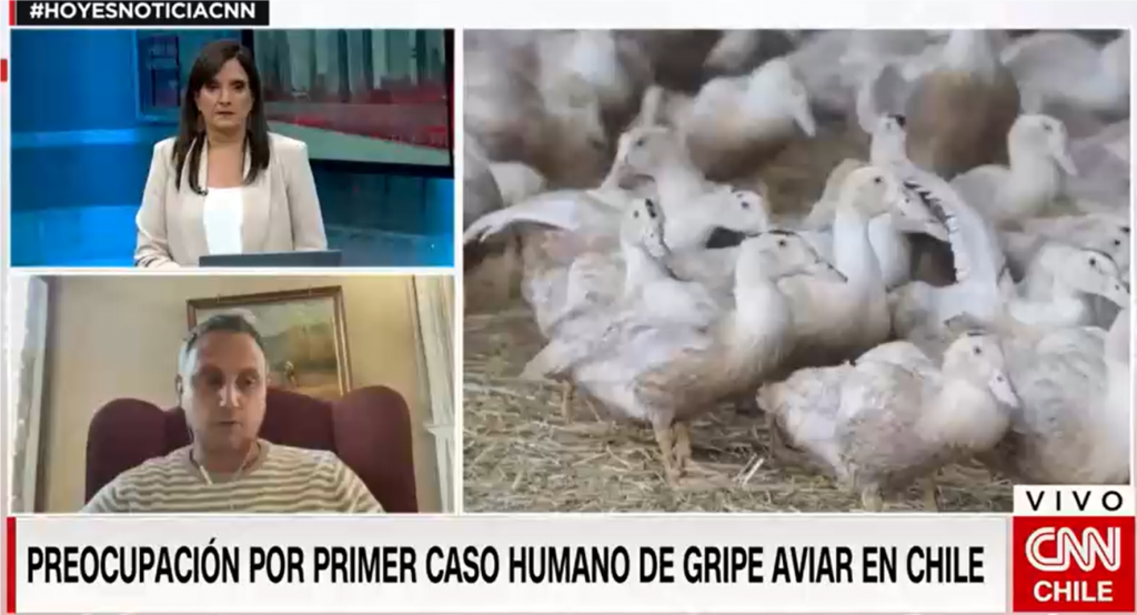 Dr. Araos y primer caso humano de gripe aviar en Chile: “Tenemos la capacidad diagnóstica inicial” - Ciencia en Chile