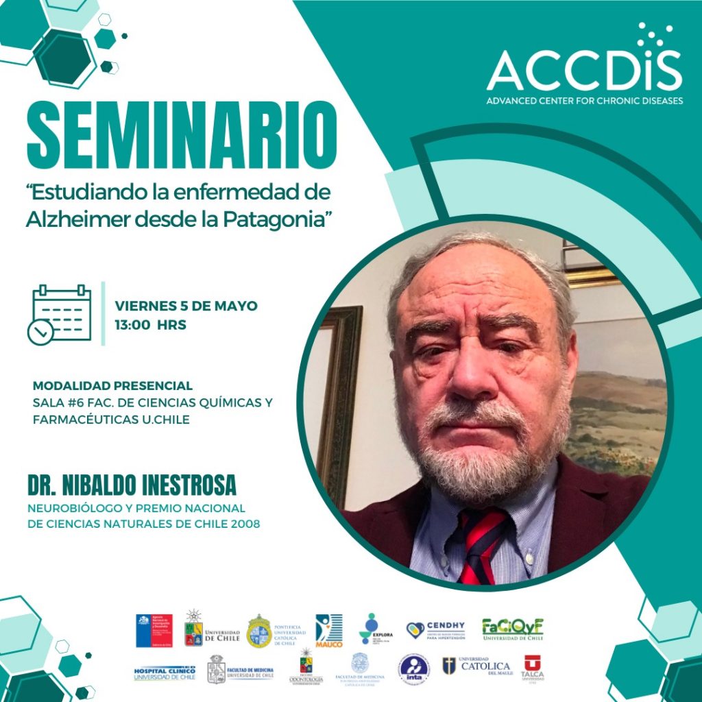 Seminario ACCDiS “Estudiando la enfermedad de Alzheimer desde la Patagonia” - Ciencia en Chile