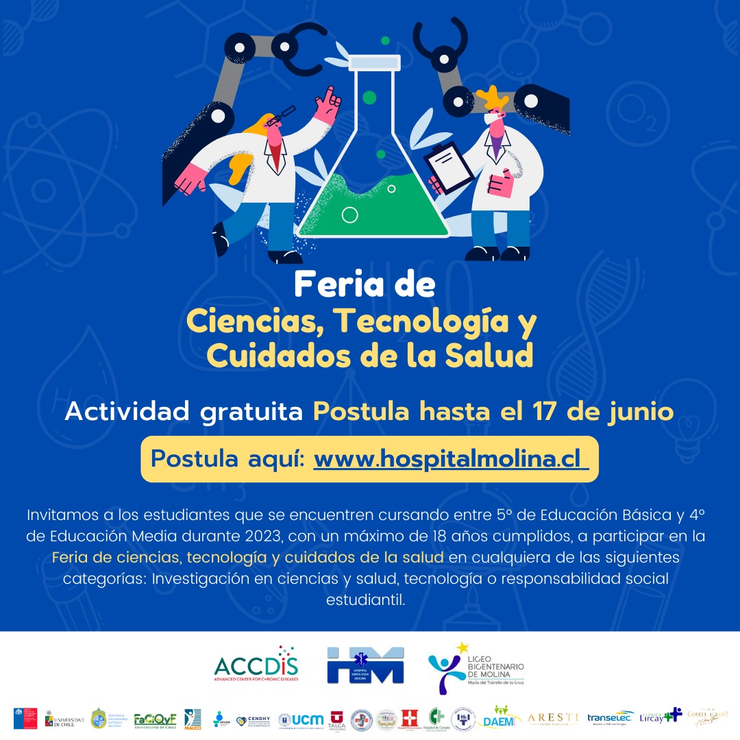 ¡Participa! Feria de ciencias, tecnología y cuidados de la salud – Maule - Investigación científica