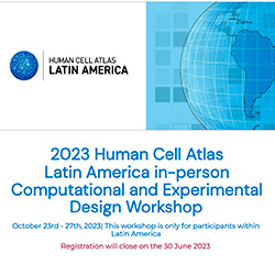 Evento presencial organizado por Human Cell Atlas Latin America, ACCDiS y FaCiQyF - Investigadores