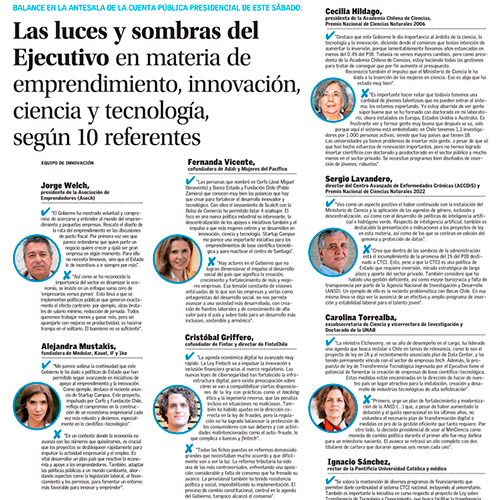 Las luces y sombras del Ejecutivo en materia de emprendimiento, innovación, ciencia y tecnología según 10 referentes…