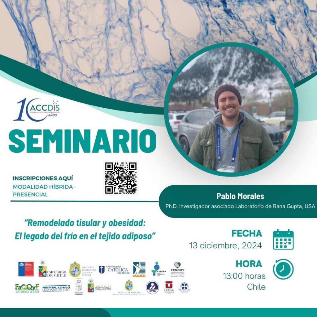 Seminario ACCDiS: Remodelado tisular y obesidad: el legado del frío en el tejido adiposo - Obesidad