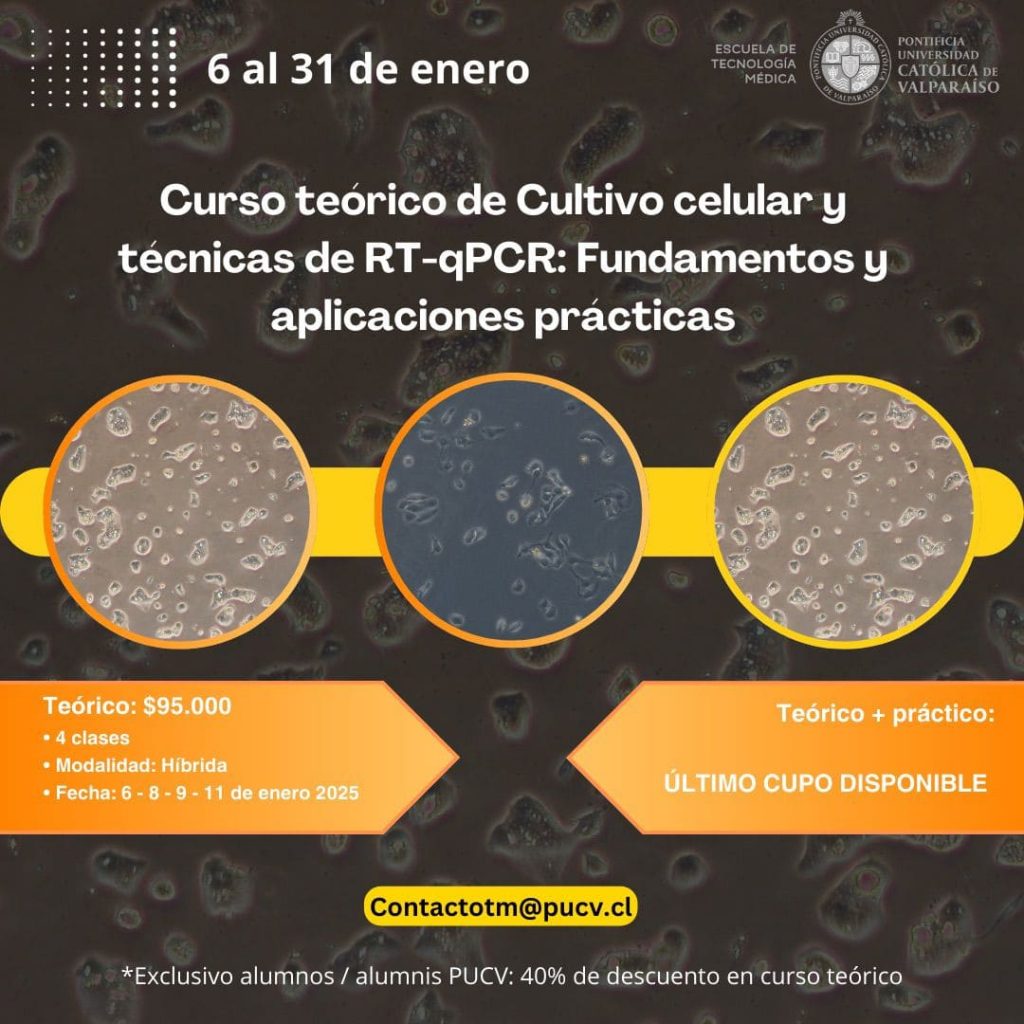 Curso teórico de Cultivo Celular y técnicas de RT-qPCR: Fundamentos y aplicaciones prácticas - Investigación científica
