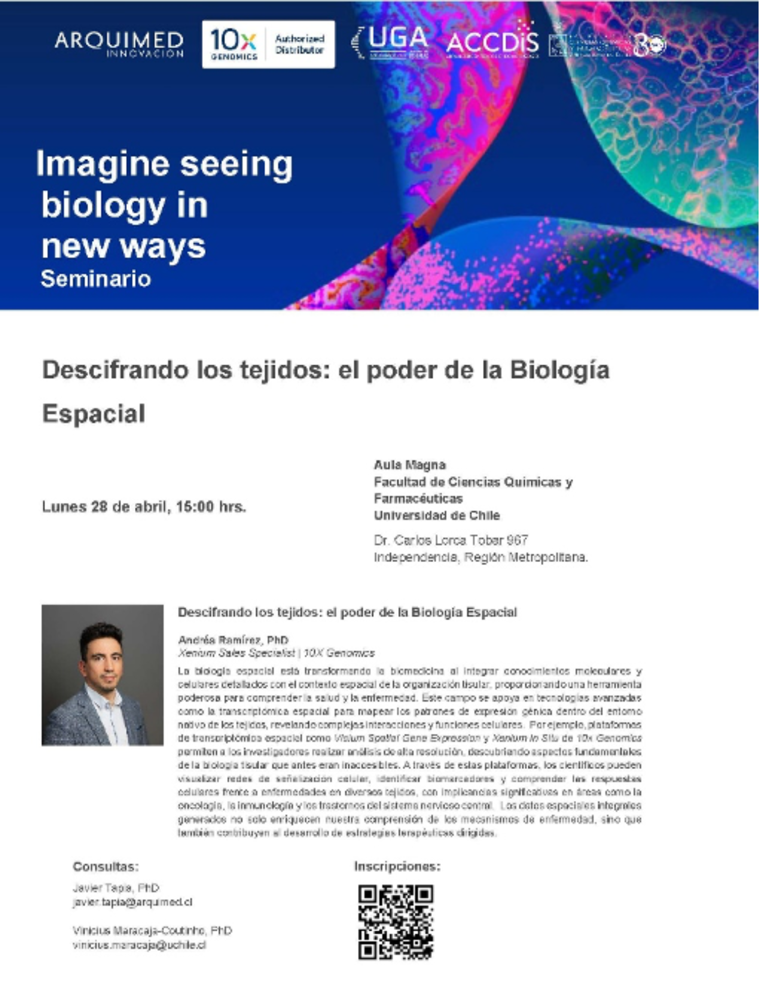 Descifrando los tejidos: el poder de la Biología Espacial - Investigación biomédica