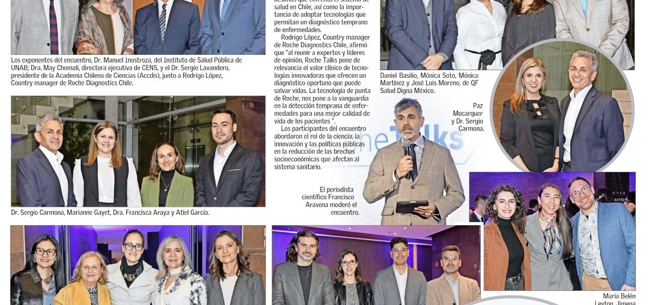 Nuestro director Sergio Lavandero, participó en la nueva edición “Roche Talks: investigación diagnóstica para un…