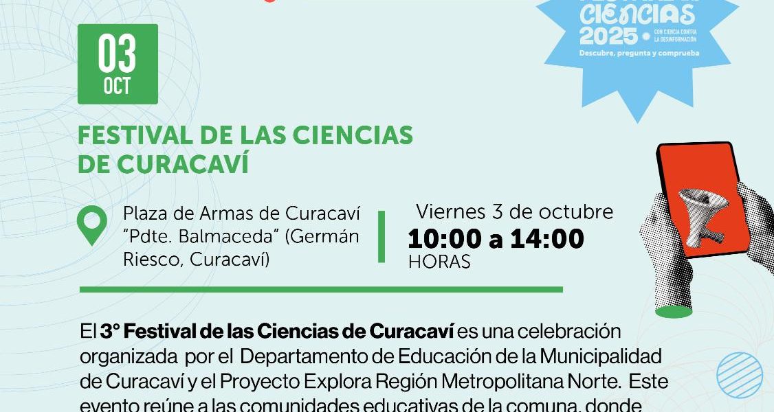 3° Festival de las Ciencias de Curacaví - Ciencia en Chile