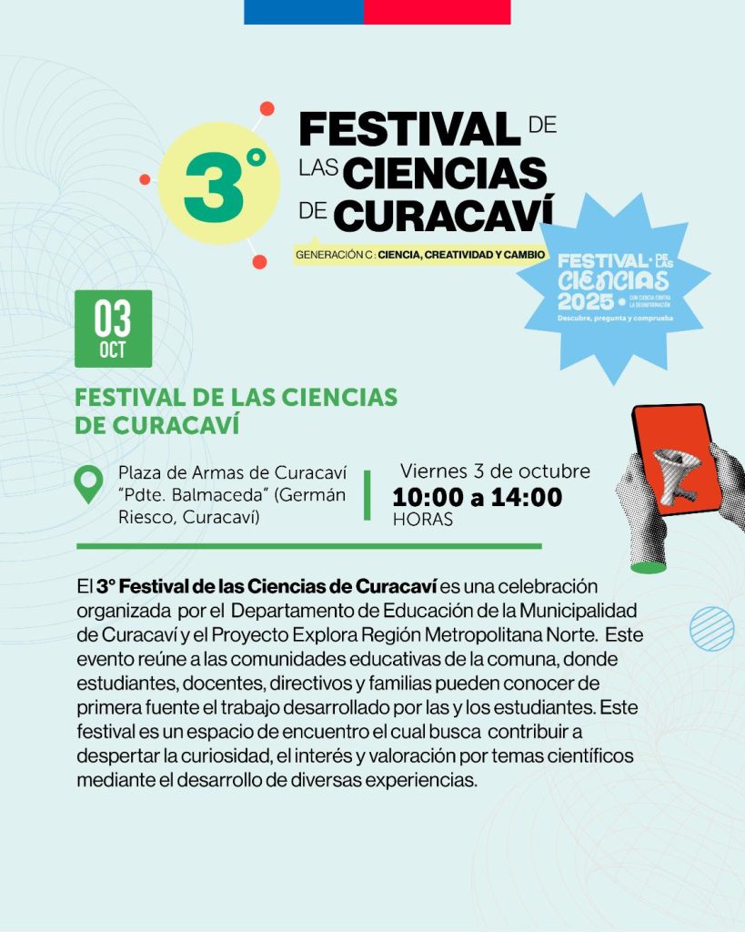 3° Festival de las Ciencias de Curacaví - Ciencia en Chile
