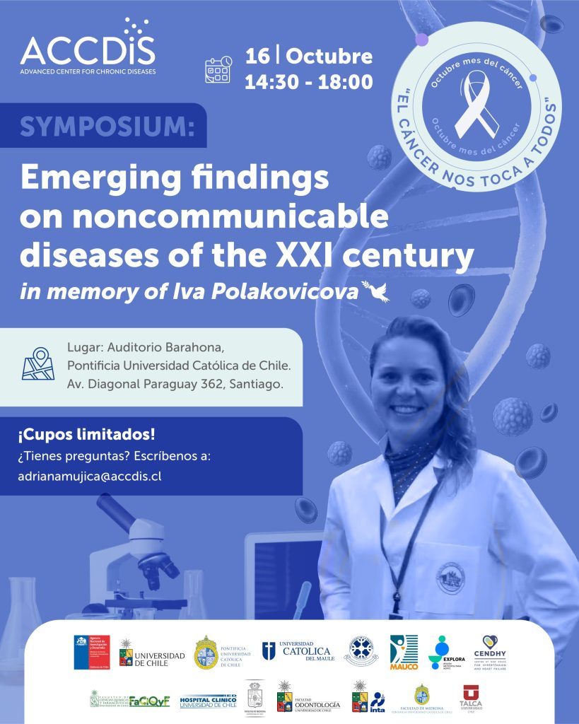 Simposio ACCDiS 2025: “Emerging findings on noncommunicable diseases of the XXI century - Enfermedades crónicas