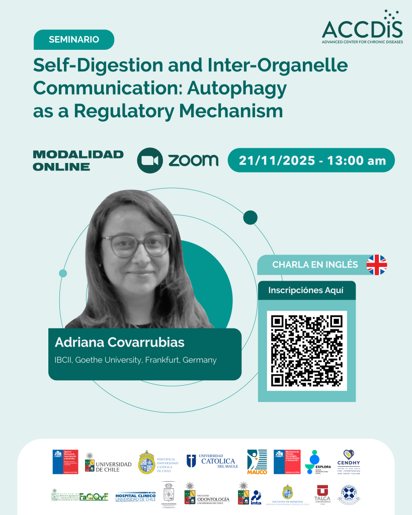 Seminario ACCDiS – Self-Digestion and Inter-Organelle Communication: Autophagy as a RegulatoryMechanism…