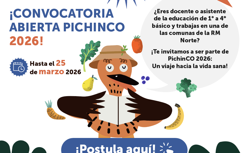¡Postula al Programa Educativo Regional “PichinCO 2026”! - Calidad de vida