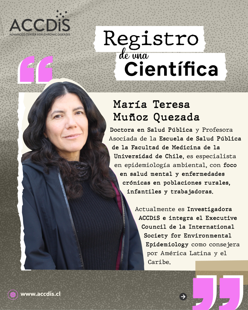 Maria Teresa Muñoz - Salud pública