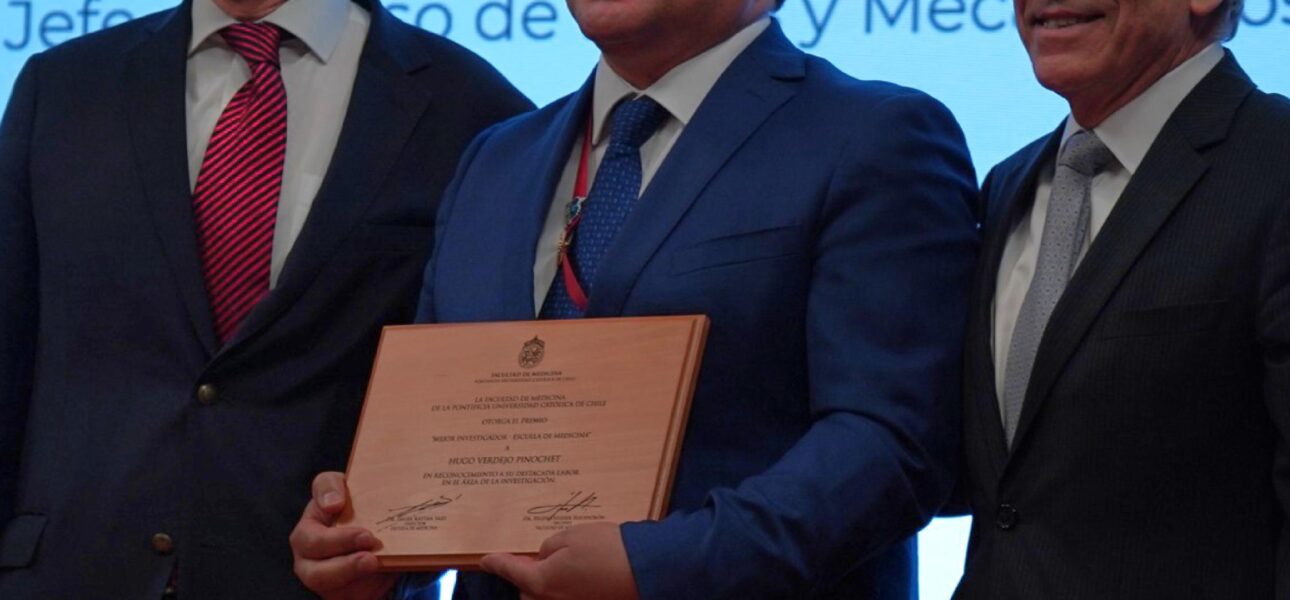 Dr. Hugo Verdejo es reconocido como Investigador del año por la Pontificia Universidad Católica de Chile - Centro de…