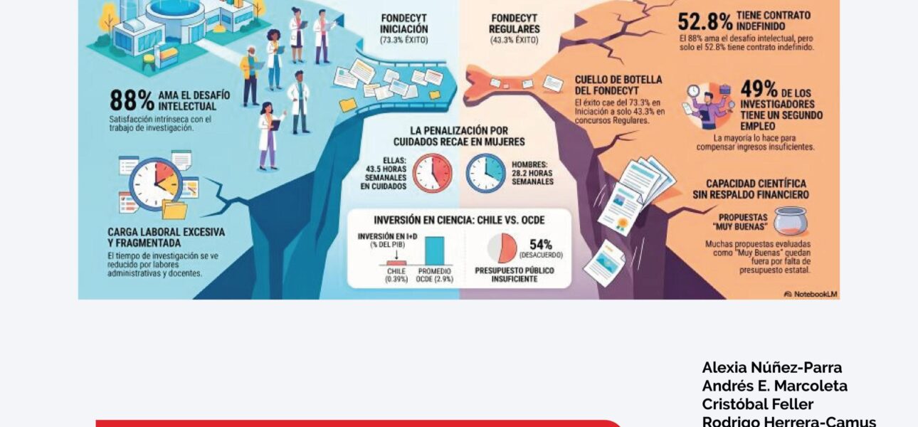 Lucha y satisfacción: Investigadores en etapas iniciales en Chile - Investigadores